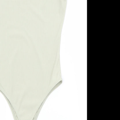 Boohoo Womens Green   Unitard One-Piece Size 12
