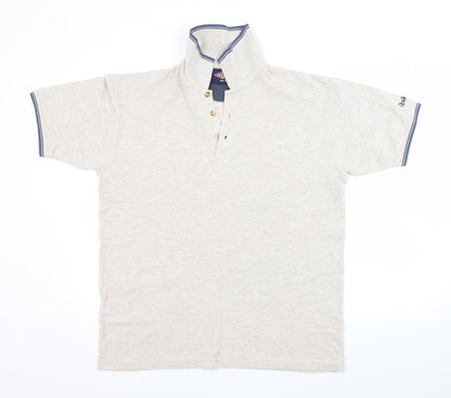 Lee Cooper Mens Beige    Polo Size S