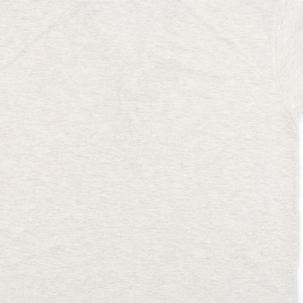 Lee Cooper Mens Beige    Polo Size S