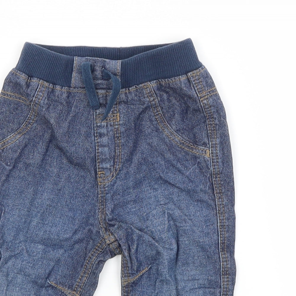 George Baby Blue   Sweatpants Jeans Size 6-9 Months