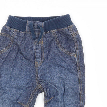 George Baby Blue   Sweatpants Jeans Size 6-9 Months