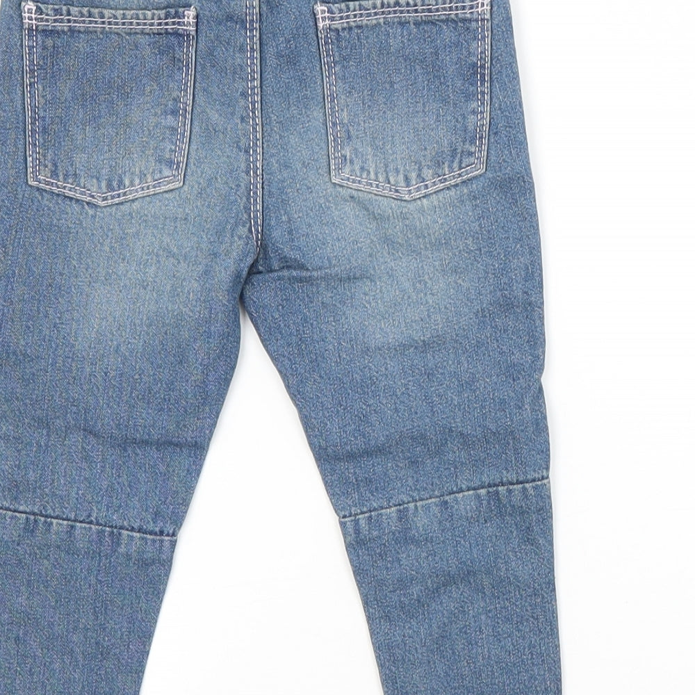 Preworn Baby Blue   Sweatpants Jeans Size 12-18 Months