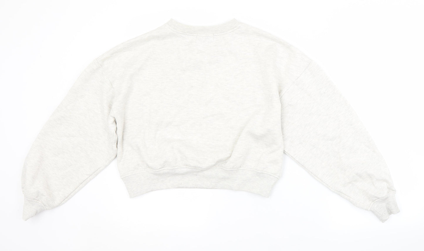 In the Style Womens White Animal Print  Pullover Sweatshirt