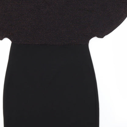 Select Womens Black   Pencil Dress  Size 8