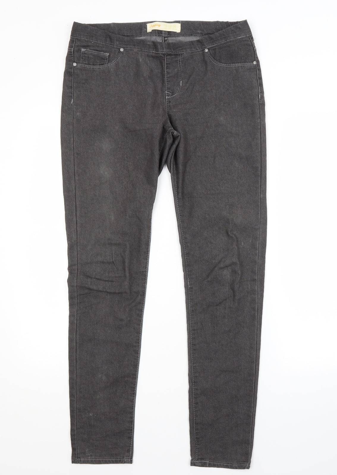 DENIM CO. Womens Grey   Jegging Jeans Size 10 L29 in