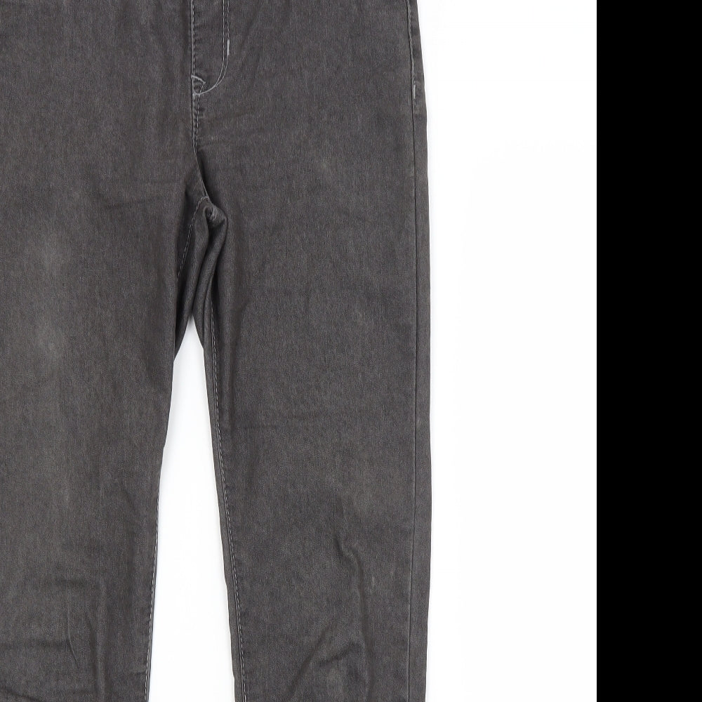 DENIM CO. Womens Grey   Jegging Jeans Size 10 L29 in