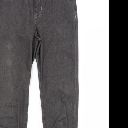 DENIM CO. Womens Grey   Jegging Jeans Size 10 L29 in