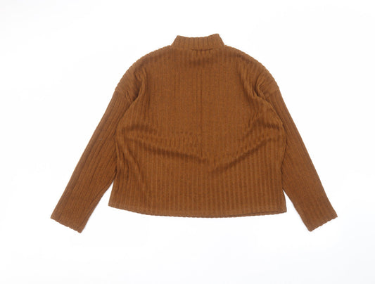 Primark Womens Brown   Pullover Jumper Size M