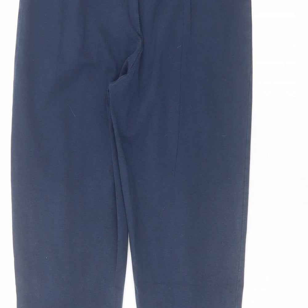 Womens UK Size M M&Co Regular Fit Sweatpants Blue Trousers