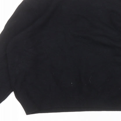 Womens UK Size S H&M Black Pullover Jumper