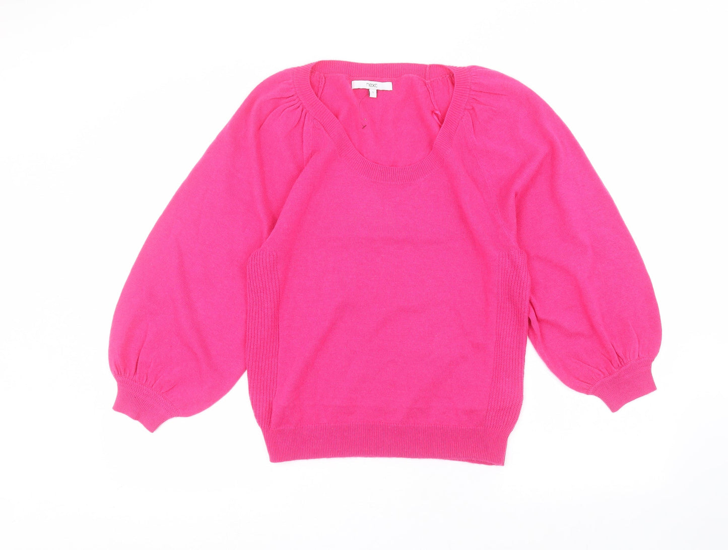 Womens UK Size S NEXT Pink Basic T-Shirt