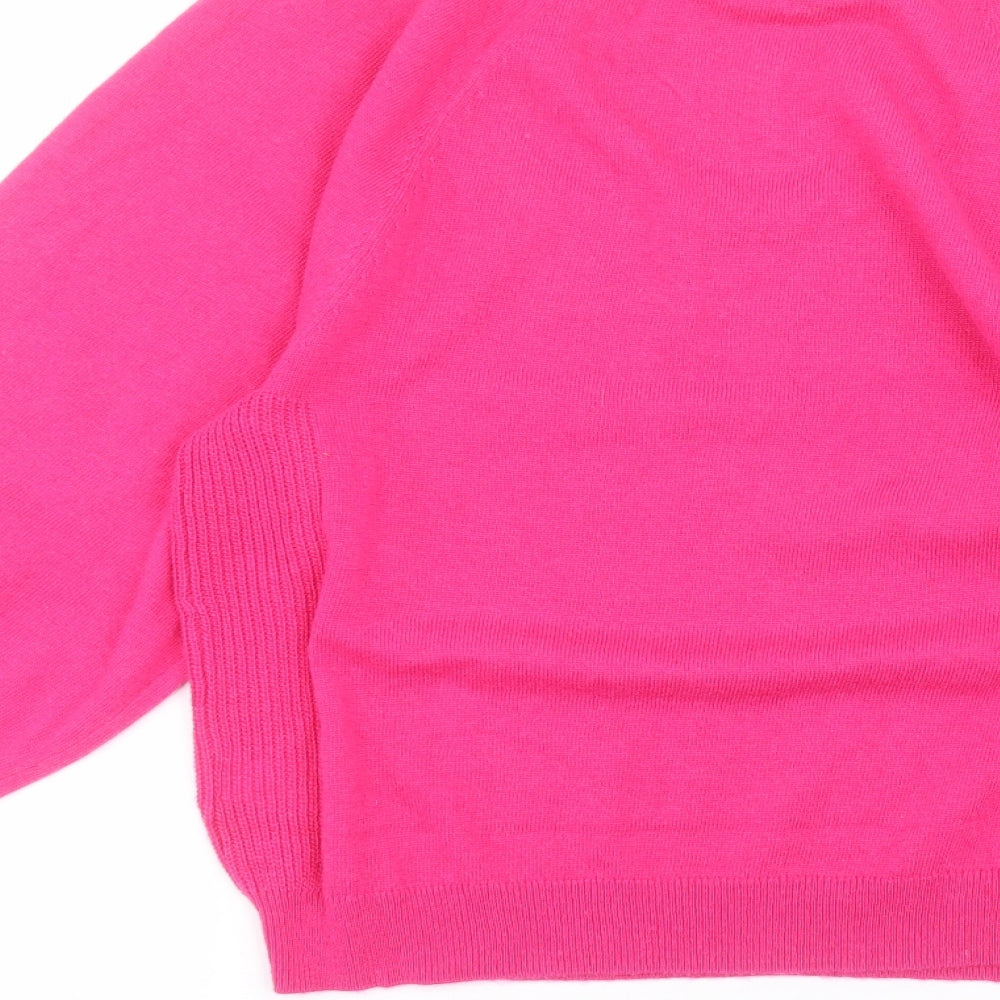 Womens UK Size S NEXT Pink Basic T-Shirt