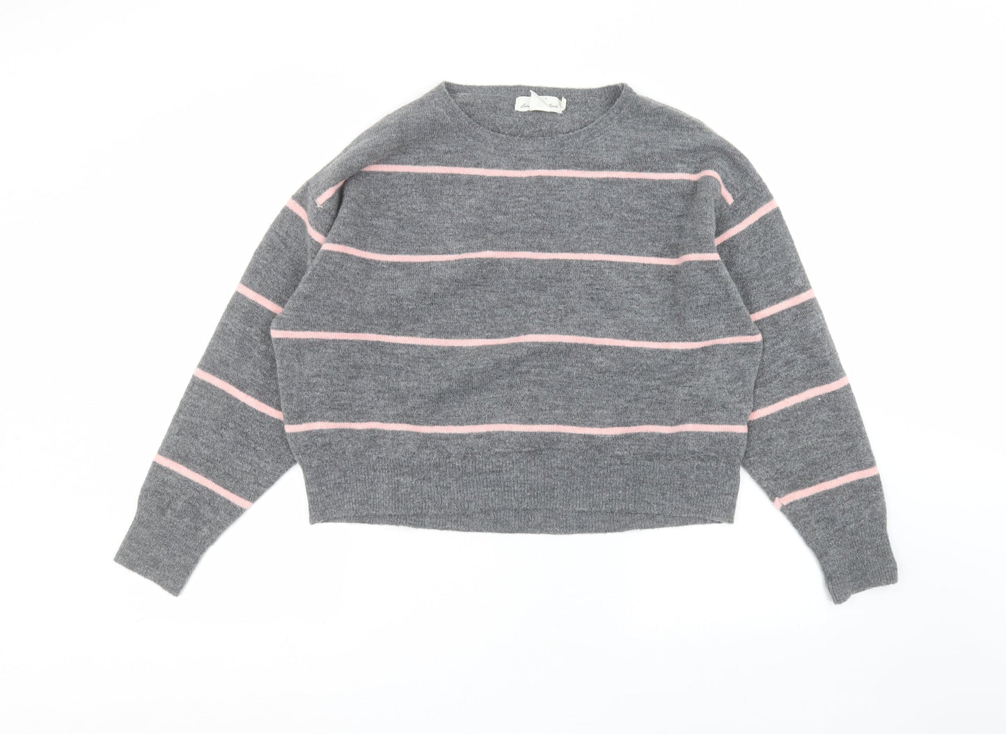 Womens UK Size S H&M Grey Pullover Jumper