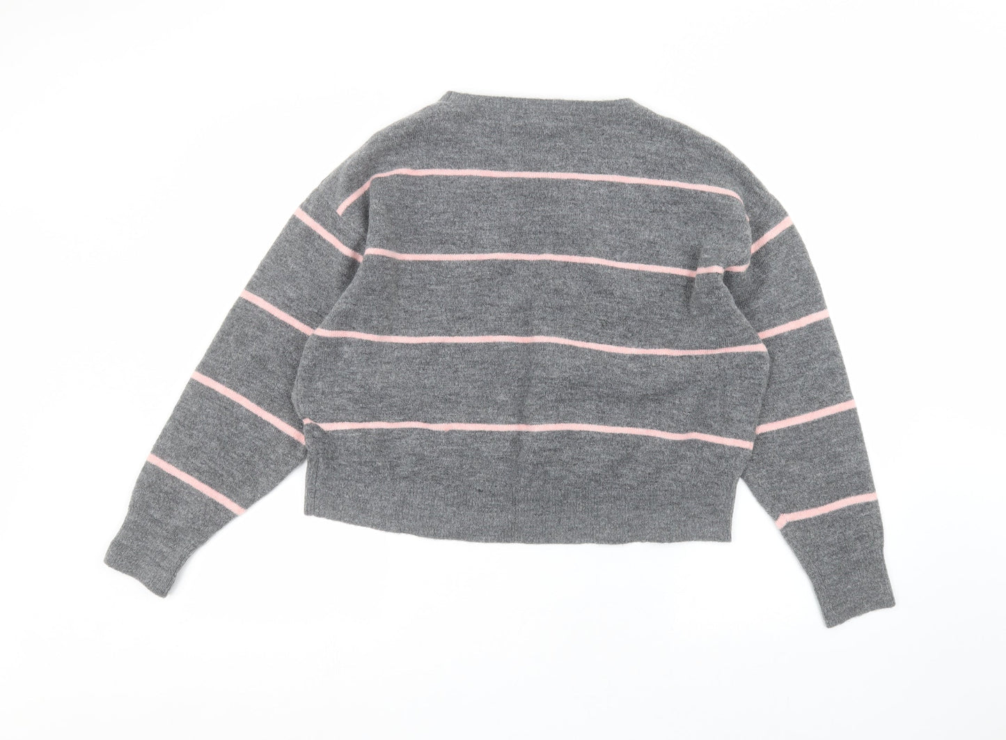 Womens UK Size S H&M Grey Pullover Jumper