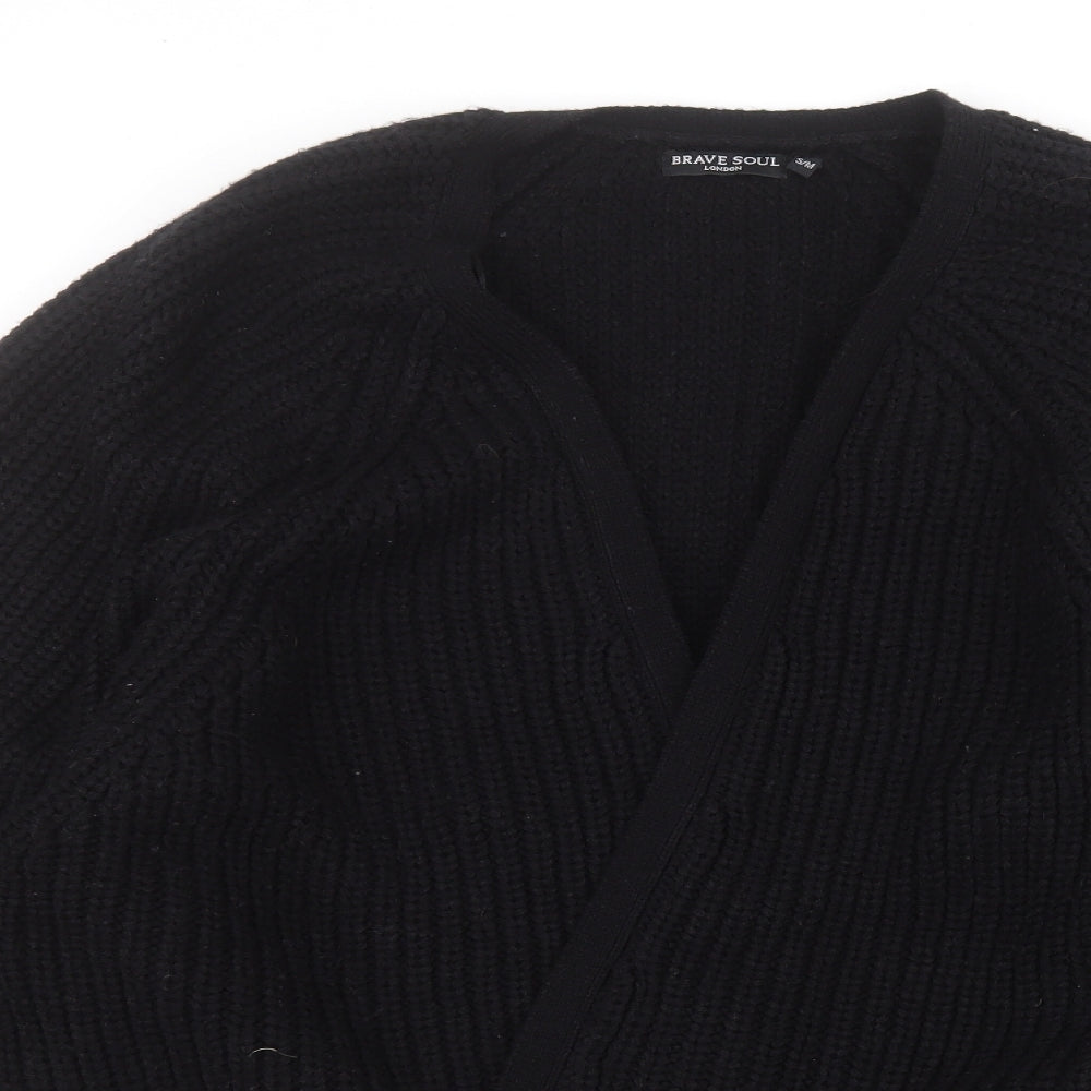 Womens UK Size M Brave Soul Black Jacket