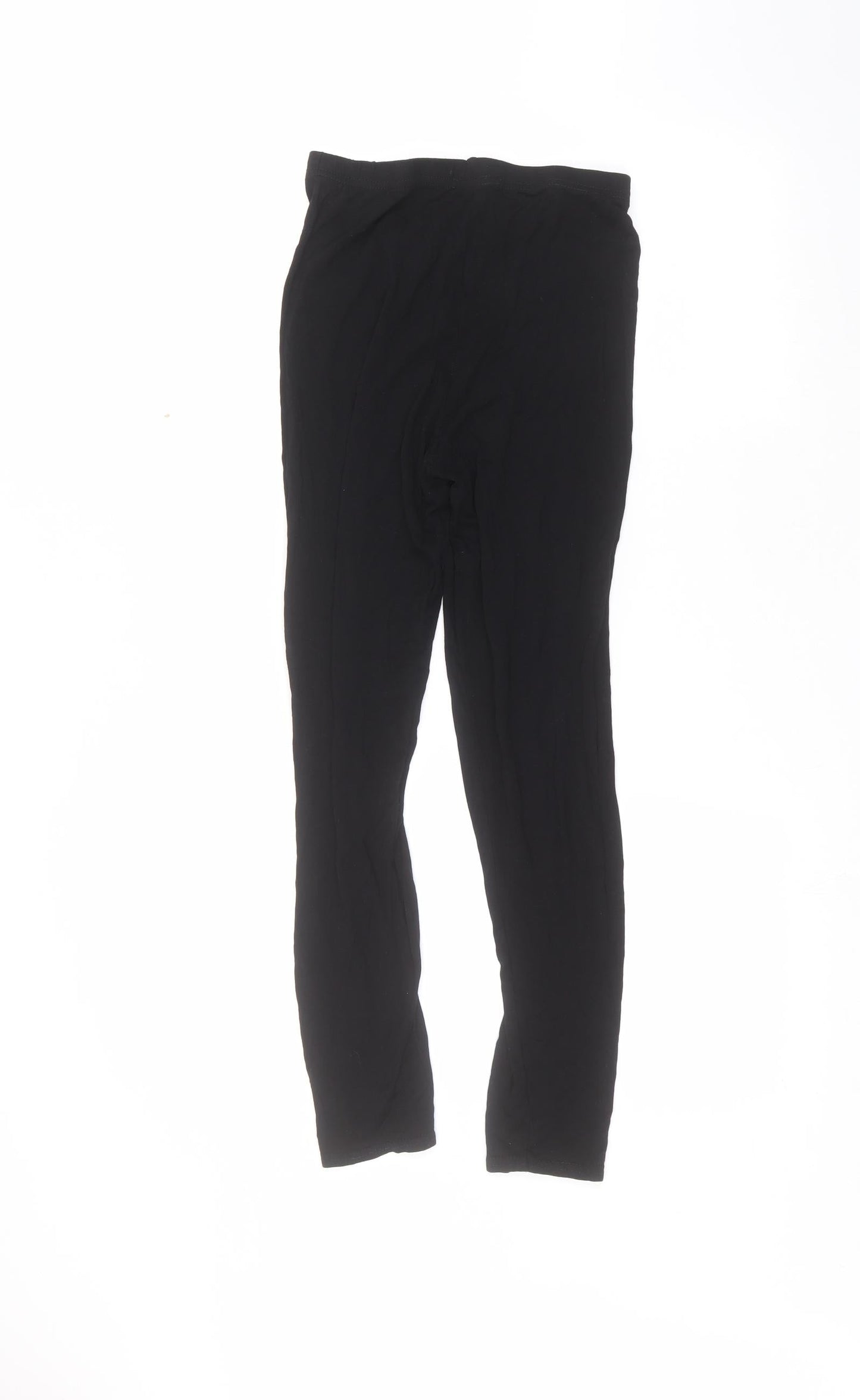 Womens UK Size L Boohoo Regular Fit Sweatpants Black Trousers