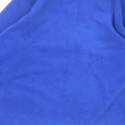 Poppy Mens Blue   Full Zip Jumper Size M