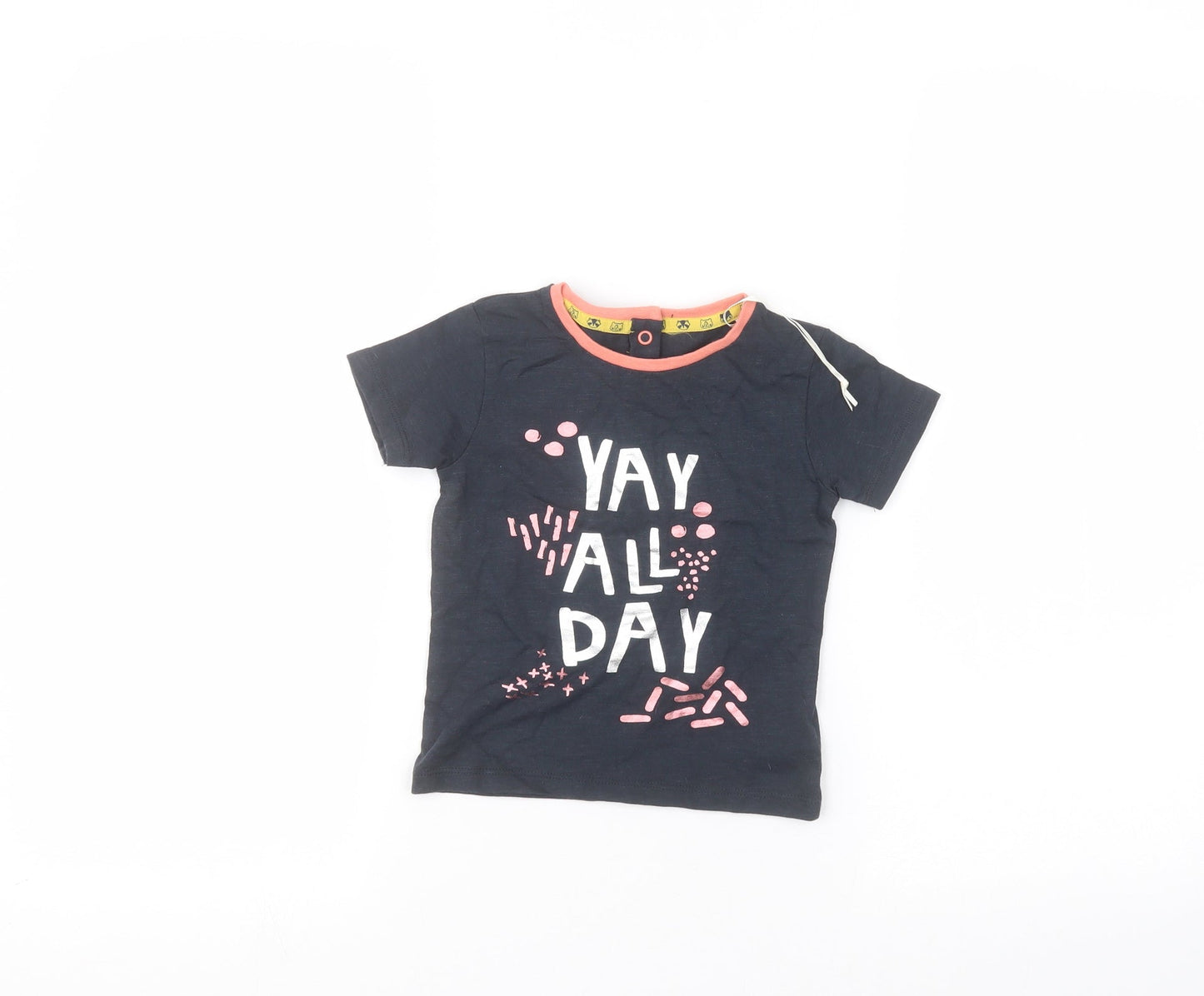 Mini Club Baby Blue   Basic T-Shirt Size 12-18 Months