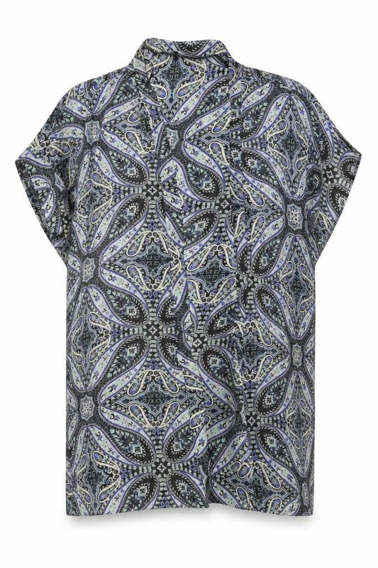 Womens UK Size L Atmosphere Multicoloured Tunic Jumper