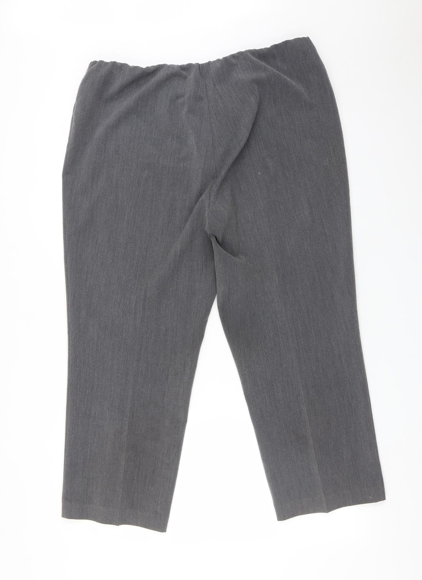 BM Womens Grey   Trousers  Size 18 L25 in