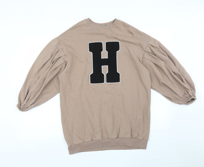 Womens UK Size 8 ASOS Brown Pullover Sweatshirt