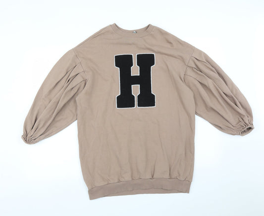 Womens UK Size 8 ASOS Brown Pullover Sweatshirt
