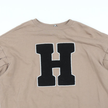 Womens UK Size 8 ASOS Brown Pullover Sweatshirt
