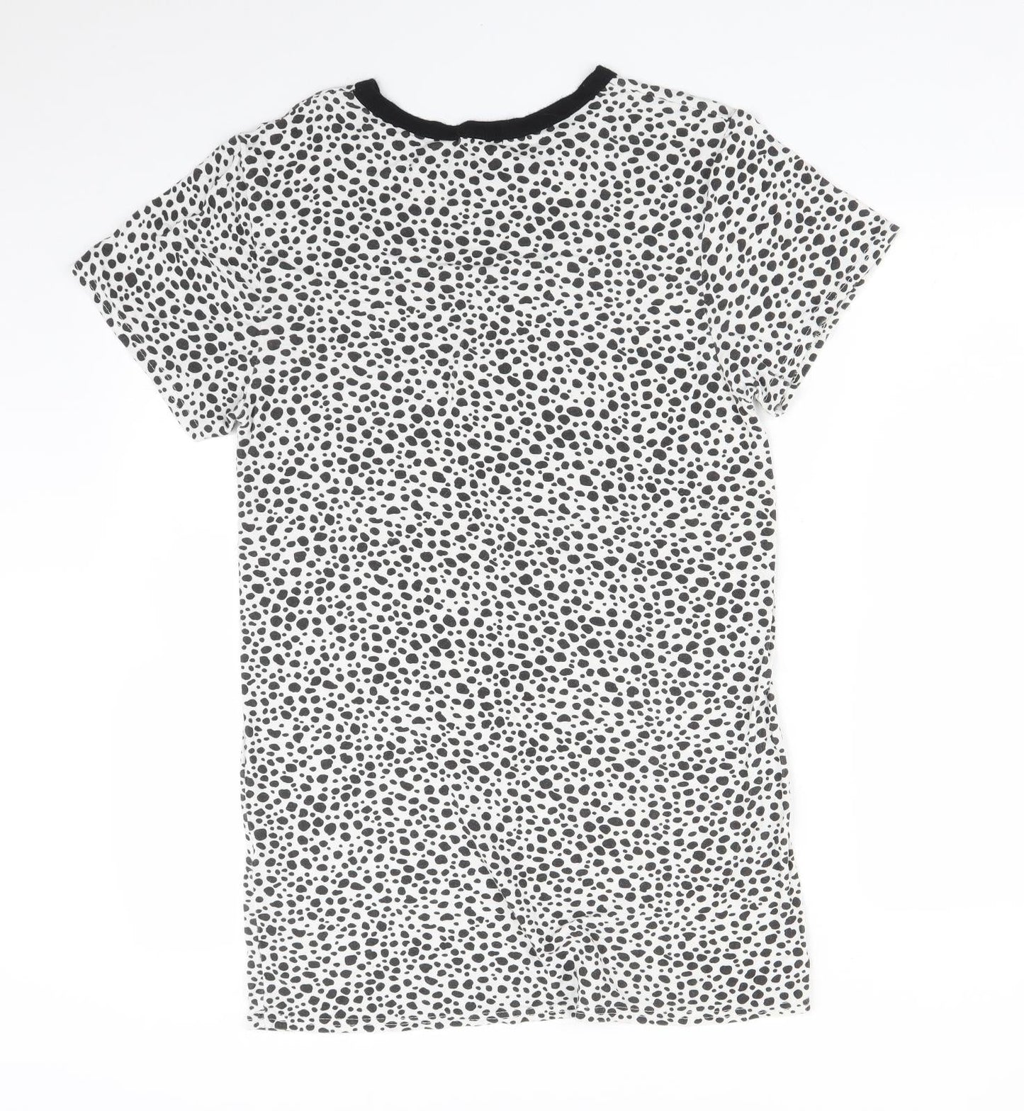 Womens UK Size 8 PRETTYLITTLETHING Multicoloured Basic T-Shirt