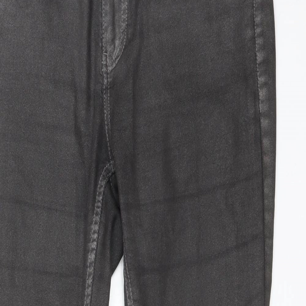 M&S Womens Grey   Skinny Jeans Size 10 L29 in