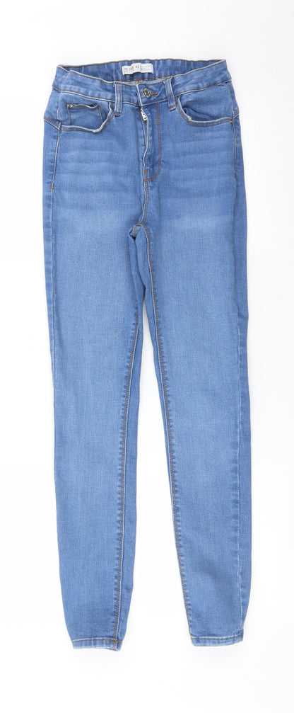 DENIM CO Womens Blue   Skinny Jeans Size 10 L27 in
