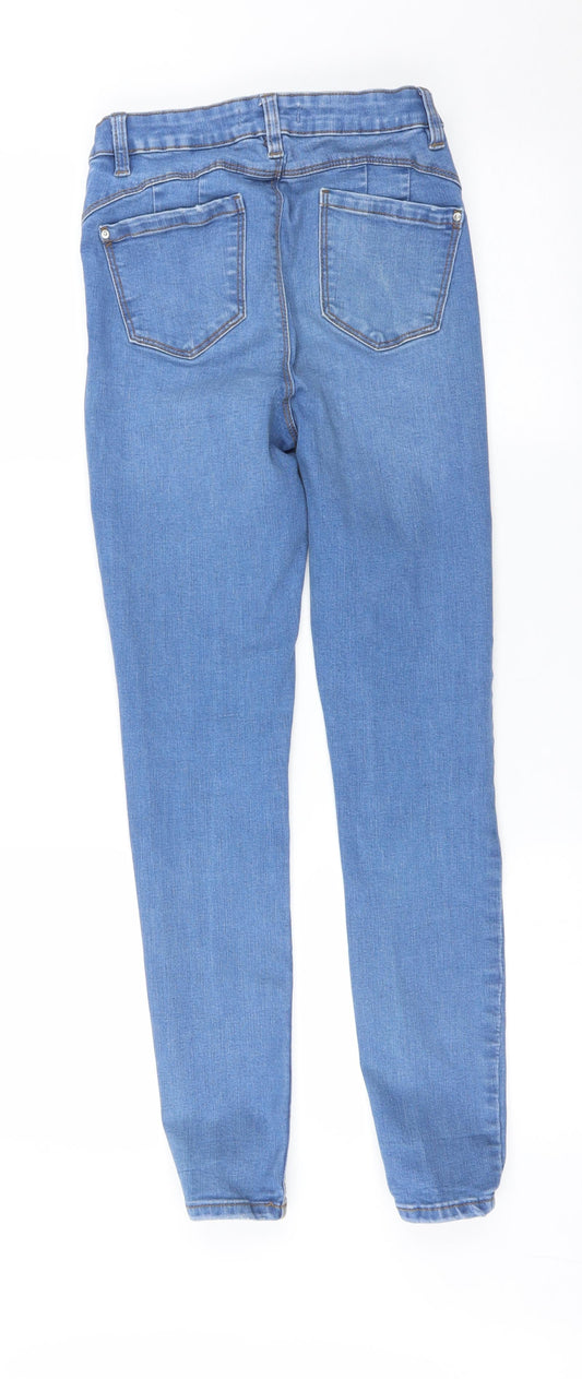 DENIM CO Womens Blue   Skinny Jeans Size 10 L27 in