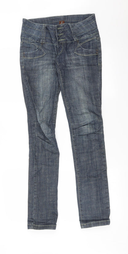 T 23 Womens Blue   Straight Jeans Size 26 L33 in