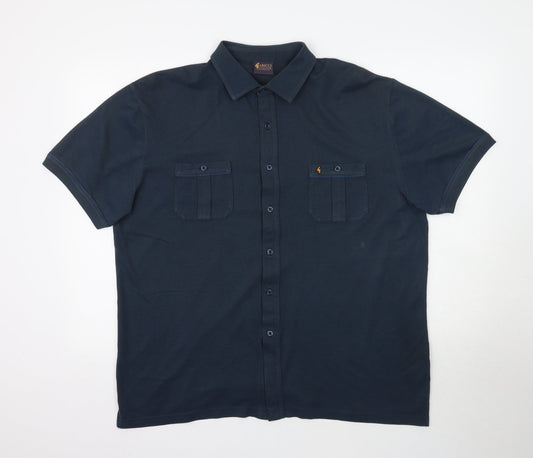 Gabricci Mens Blue    Polo Size XL