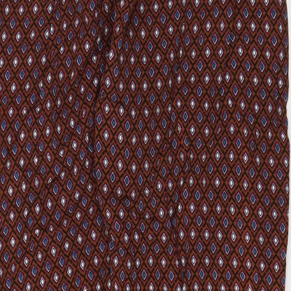 Womens UK Size L Preworn Regular Fit  Multicoloured Trousers
