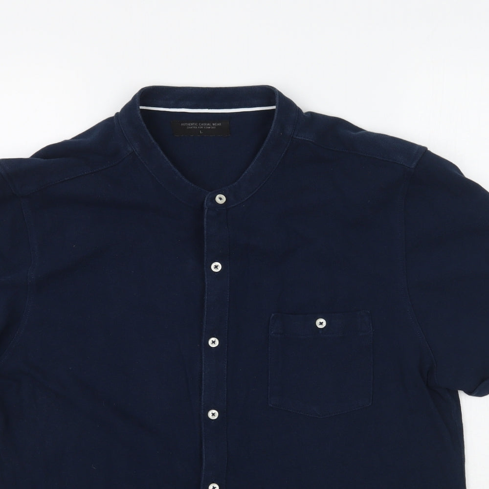 Matalan Mens Blue    Polo Size L