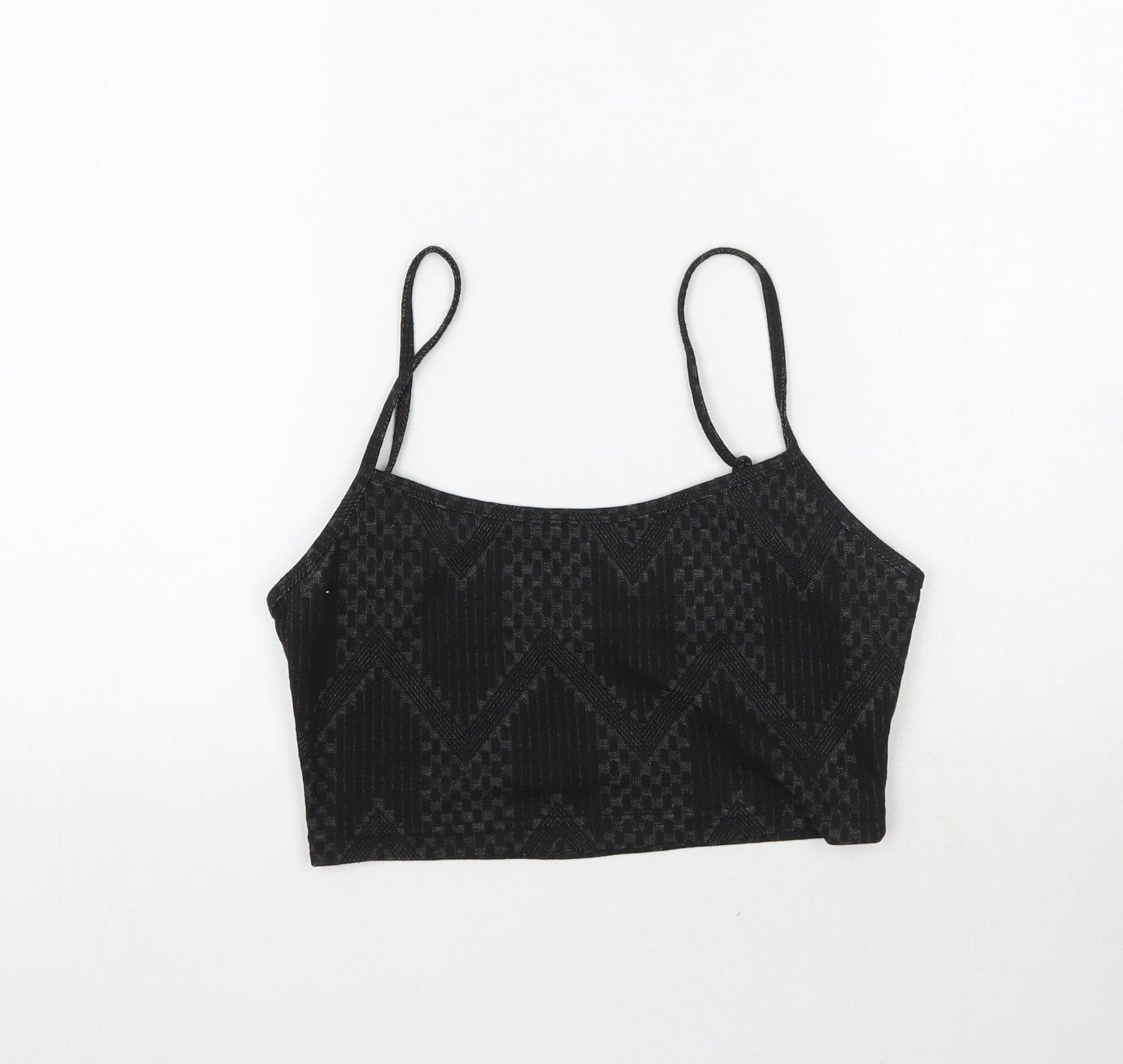 SheIn Womens Black   Cropped Tank Size M