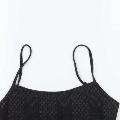 SheIn Womens Black   Cropped Tank Size M