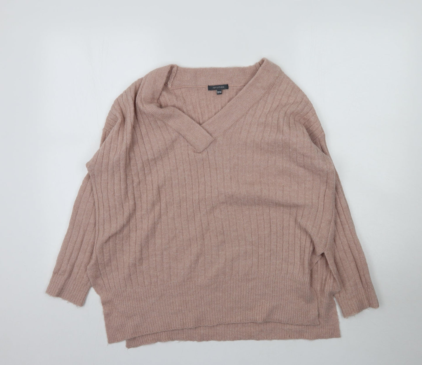Intuition Womens Pink   Pullover Jumper Size 12