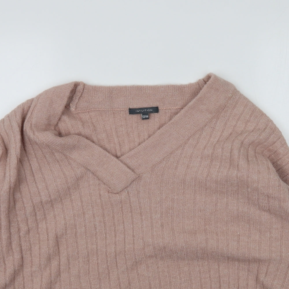 Intuition Womens Pink   Pullover Jumper Size 12