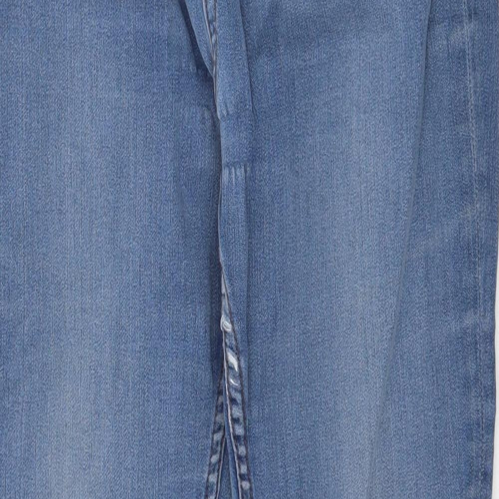 Womens UK Size 32 in Preworn Regular Fit Skinny Blue Jeans