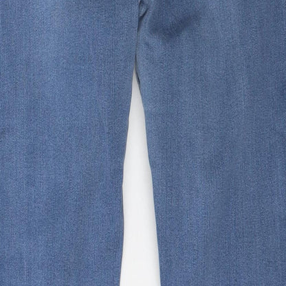 Womens UK Size 32 in Preworn Regular Fit Skinny Blue Jeans