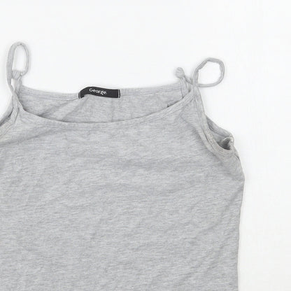 George Womens Grey   Camisole Tank Size 10