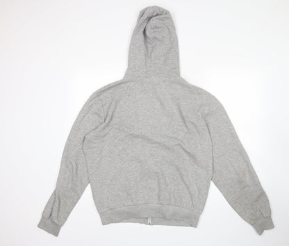 H&M Womens Grey   Full Zip Hoodie Size M