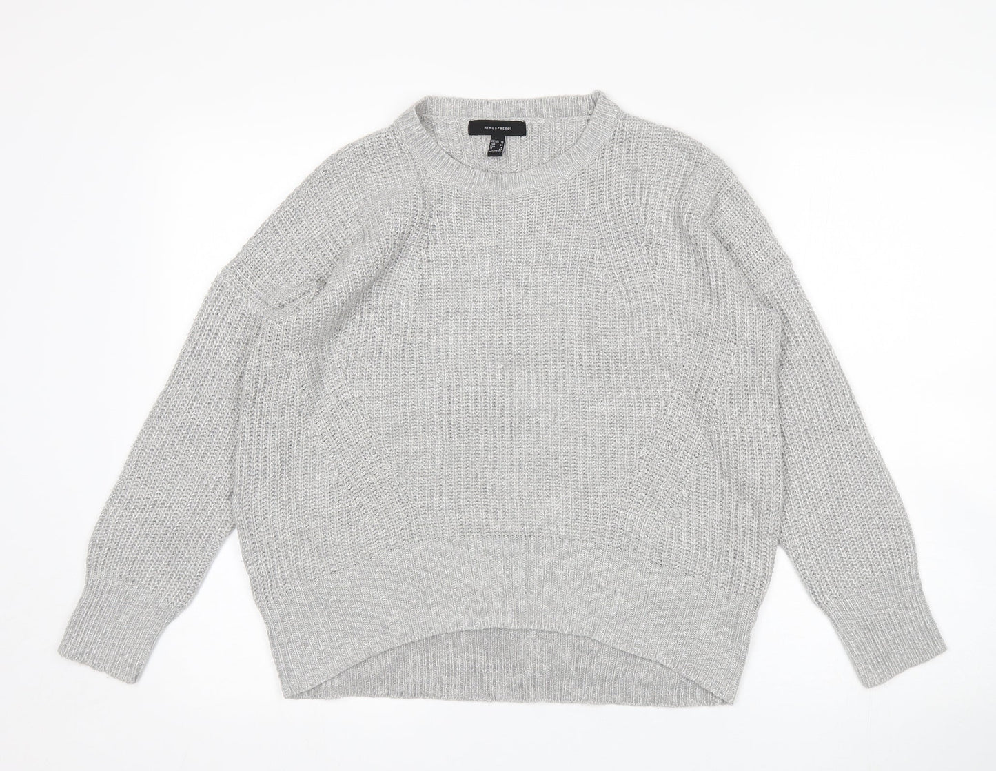 Womens UK Size 10 Atmosphere Grey Pullover Jumper