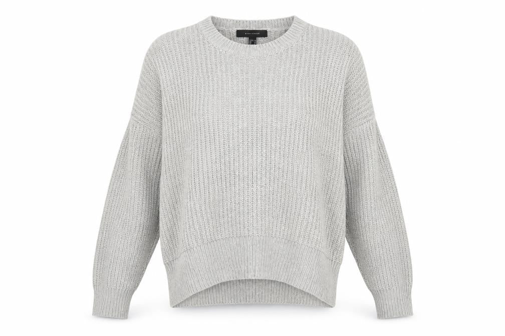 Womens UK Size 10 Atmosphere Grey Pullover Jumper