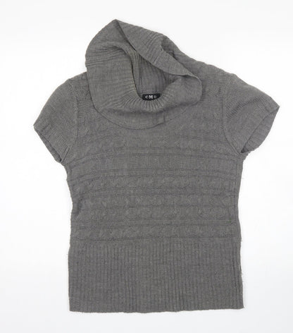 C.M.D Womens Grey   Pullover Jumper Size 12