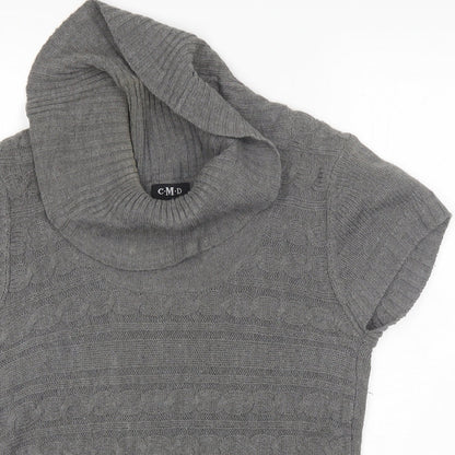 C.M.D Womens Grey   Pullover Jumper Size 12