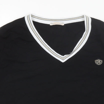 INVT Womens Black   Basic T-Shirt Size S