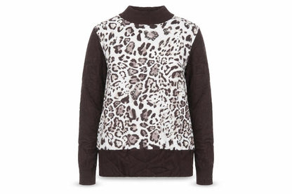 Womens UK Size L Casamia Brown Pullover Jumper
