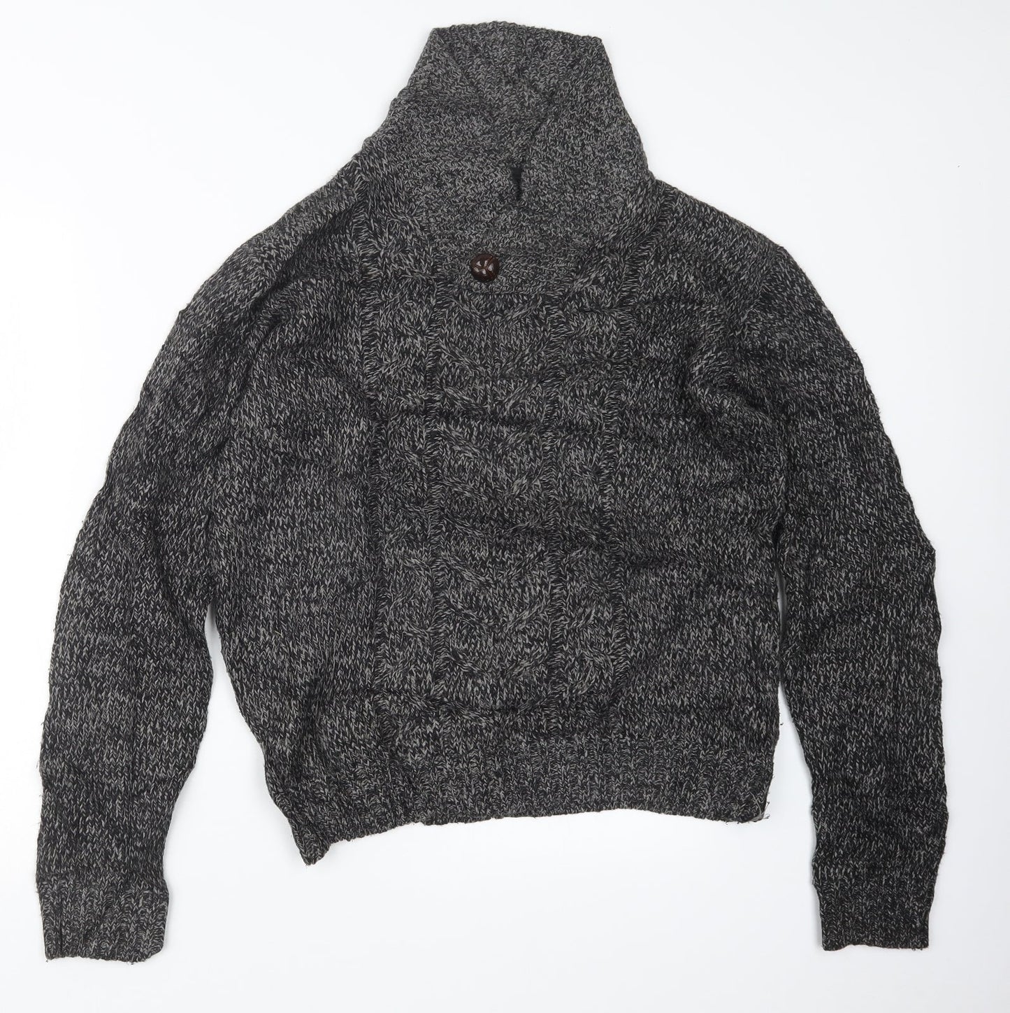 Mens UK Size S Cedar Wood State Grey Pullover Sweatshirt